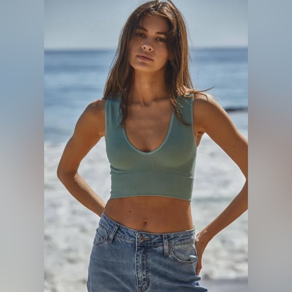 By Together Green tank top